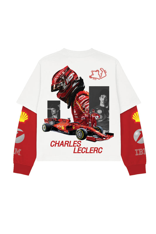 Charles W&R LS Oversized Tee