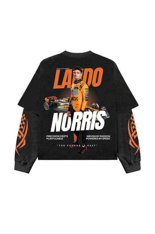 Lando Norris B&G LS Oversized Tee