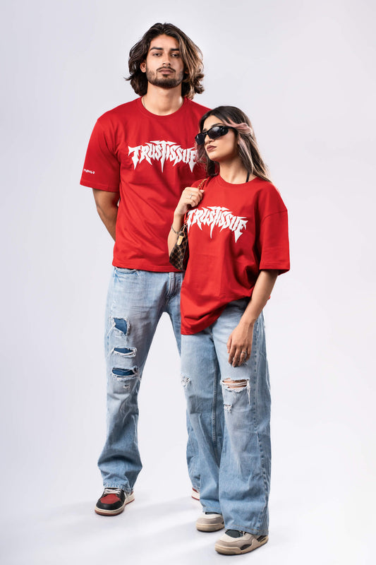 TRUST ISSUE OVERSIZED TEE