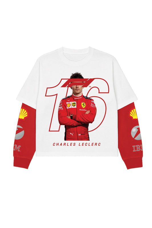 Charles W&R LS Oversized Tee