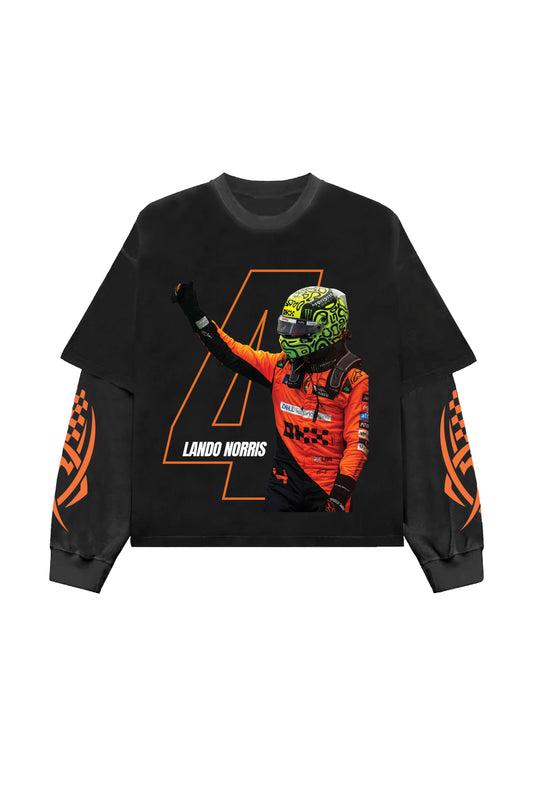 Lando Norris B&G LS Oversized Tee