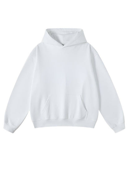 Premium Oversized Plain Hoodie – Unisex | 350 Heavy GSM | Winter Essential