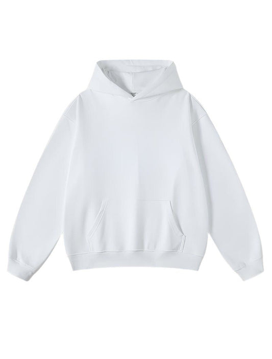 Premium Oversized Plain Hoodie – Unisex | 350 Heavy GSM | Winter Essential