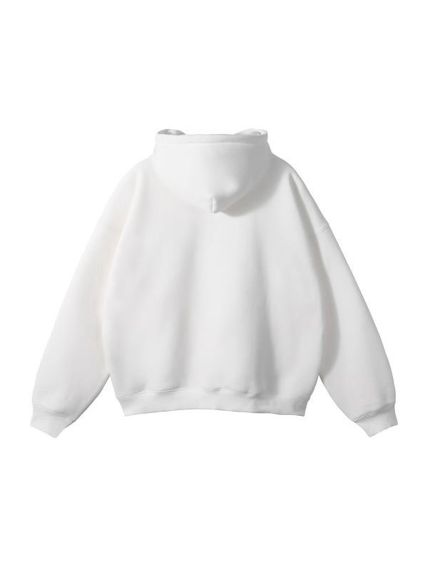 Premium Oversized Plain Hoodie – Unisex | 350 Heavy GSM | Winter Essential