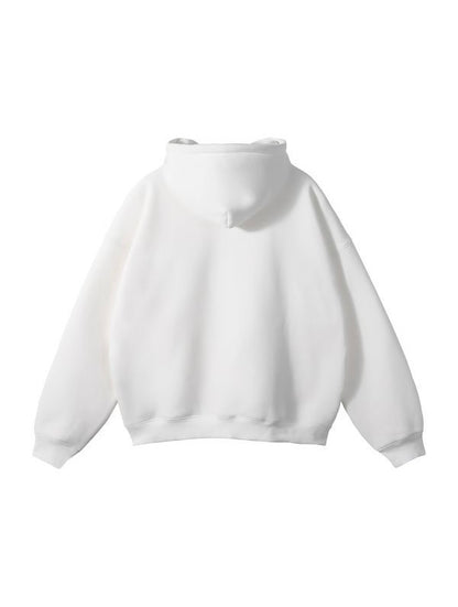 Premium Oversized Plain Hoodie – Unisex | 350 Heavy GSM | Winter Essential