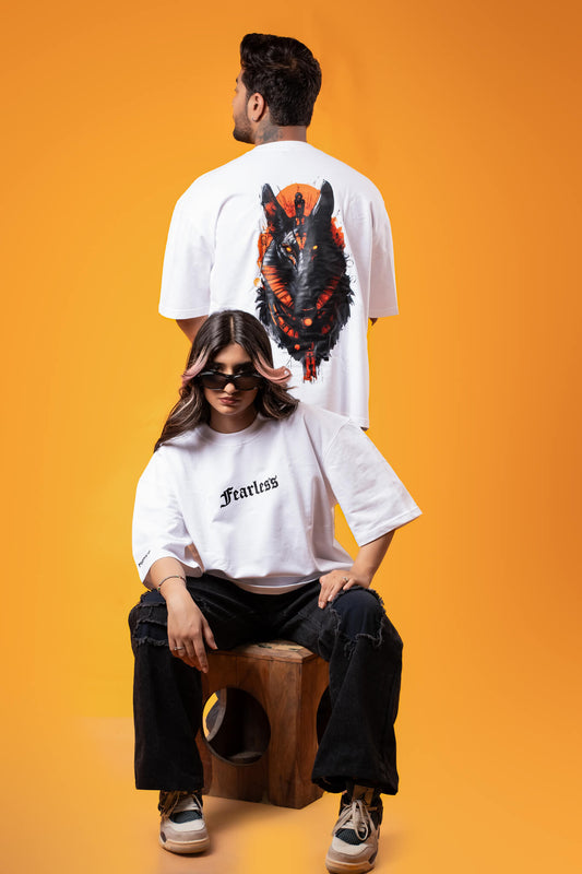 ANUBIC FEARLESS OVERSIZED TEE