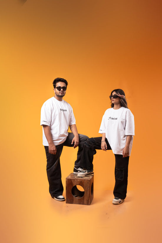 ANUBIC FEARLESS OVERSIZED TEE