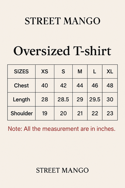 TRUST ISSUE OVERSIZED TEE