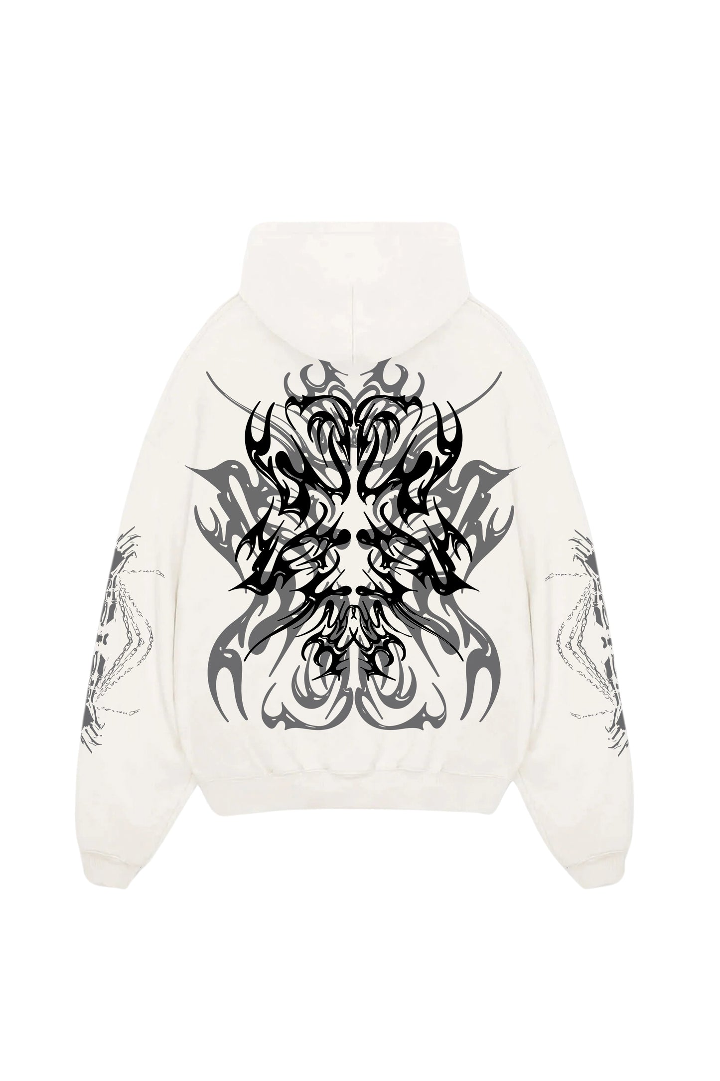 Noir Saint Vintage Oversized Hoodie