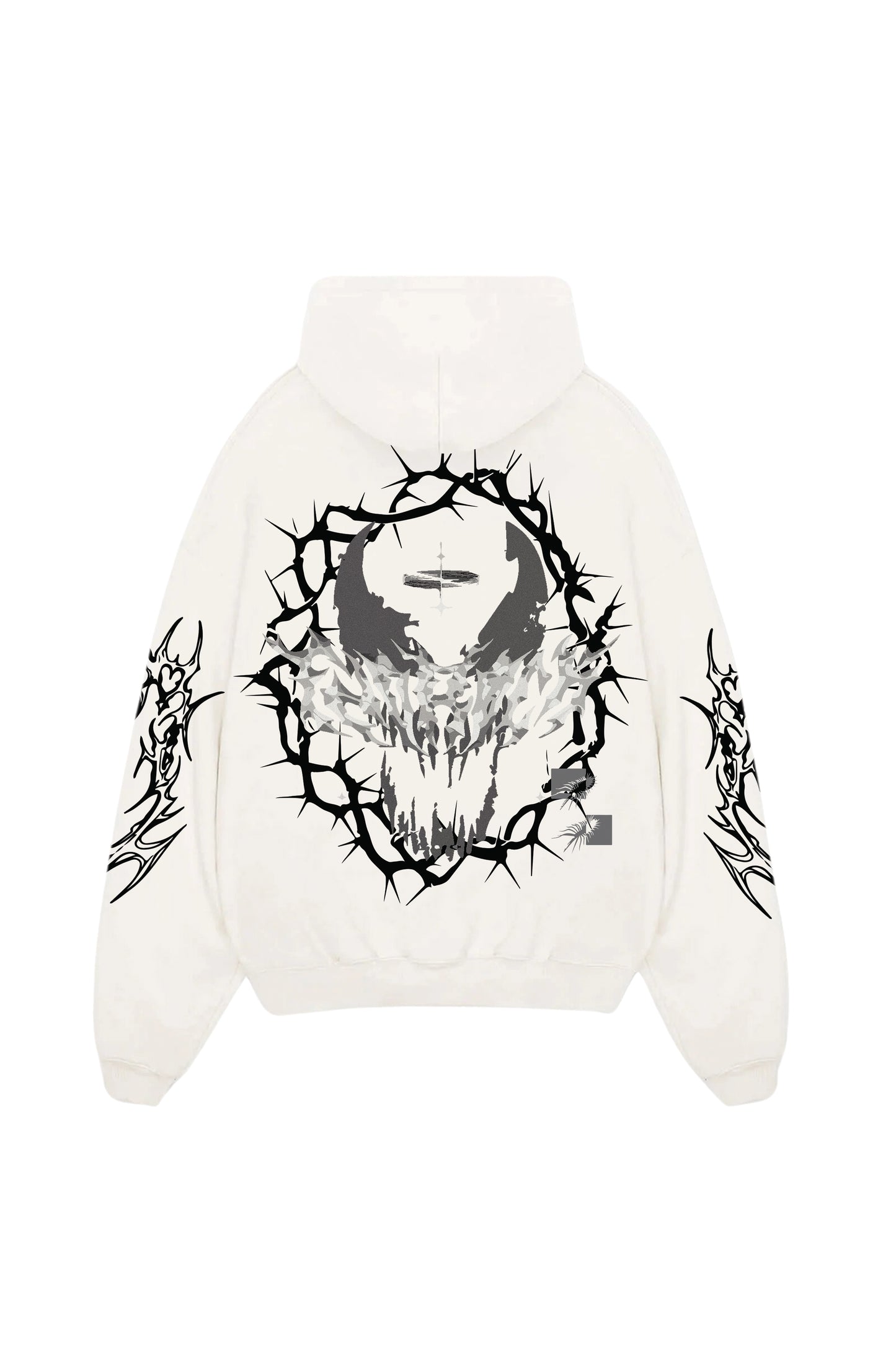 Lunar Eclipse Vinatge Oversized Hoodie