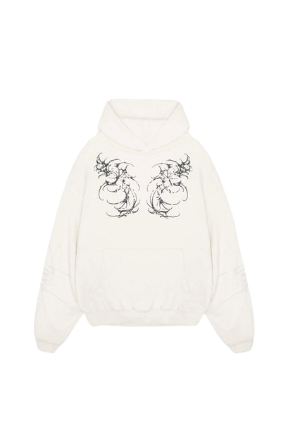 Crimson Sins Vintage Oversized Hoodie