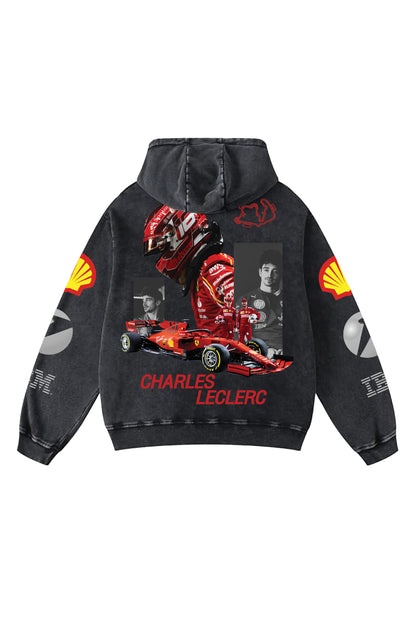 Charles Leclerc Designed Oversized Hoodie