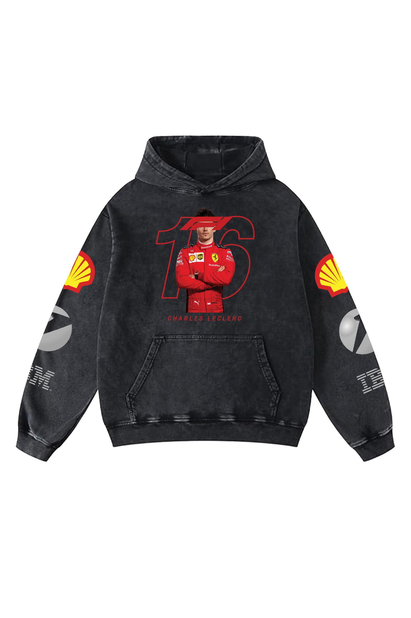 Charles Leclerc Designed Oversized Hoodie