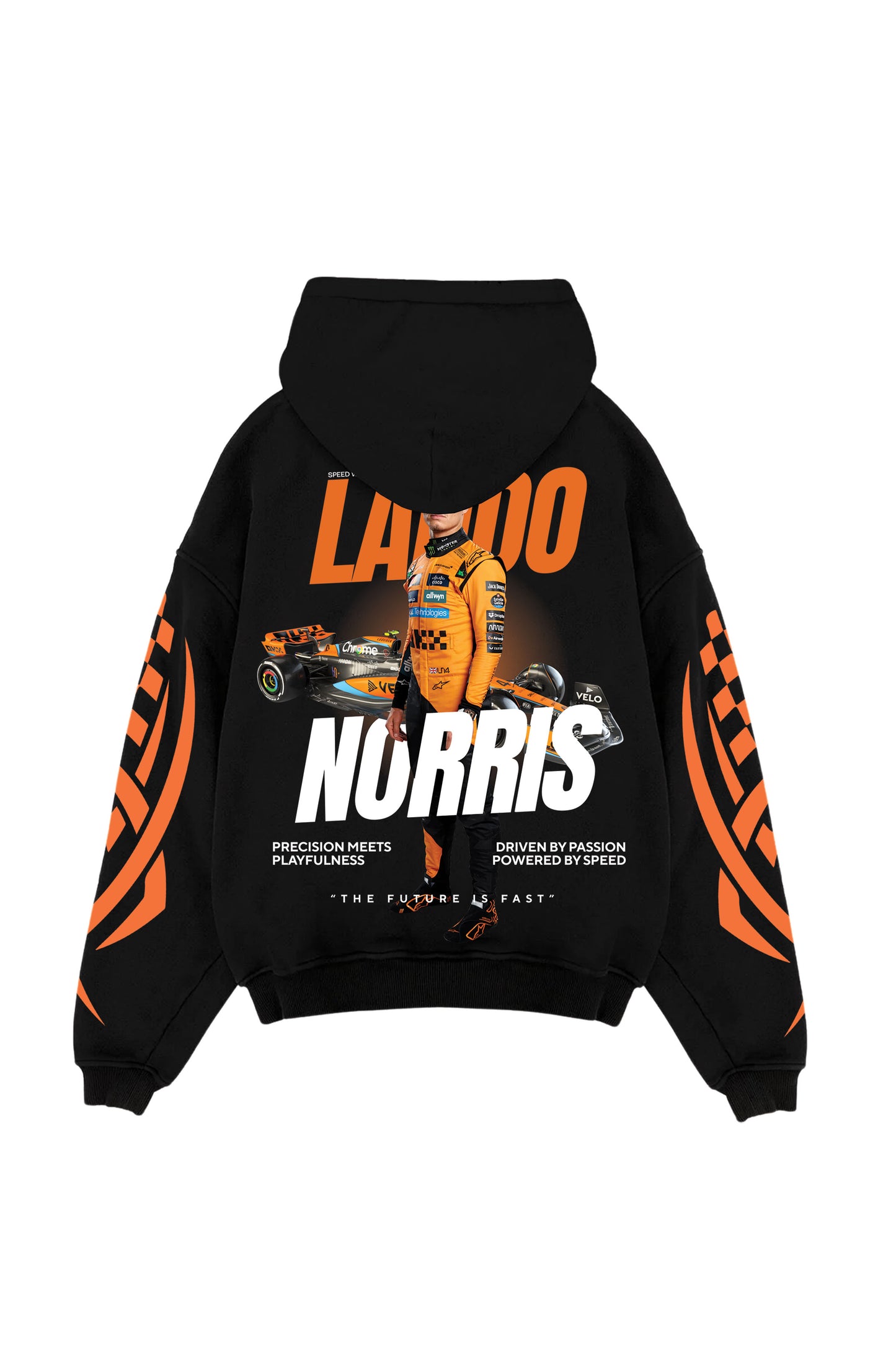 Lando Norris Designed Oversized Hoodie
