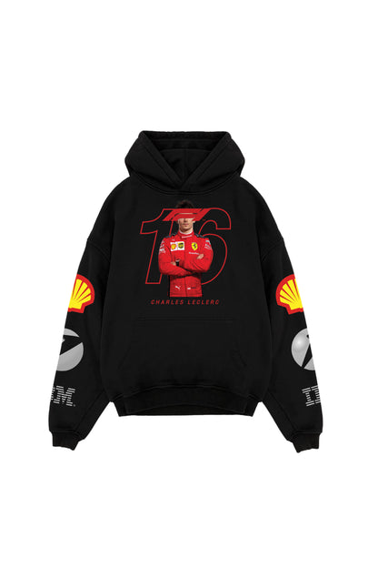 Charles Leclerc Designed Oversized Hoodie
