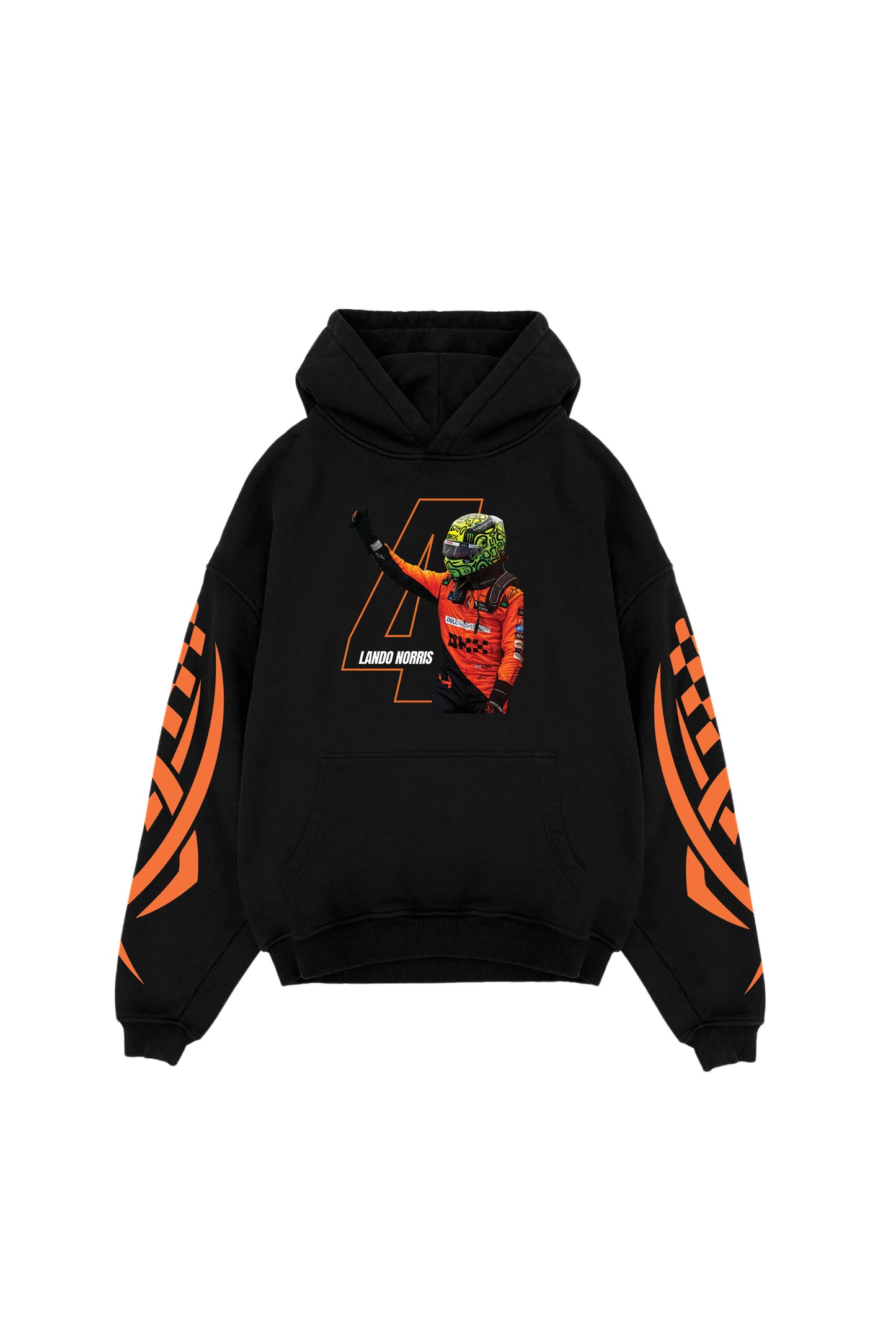 Lando Norris Designed Oversized Hoodie