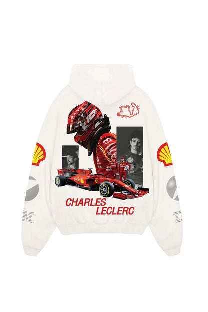 Charles Leclerc Designed Oversized Hoodie