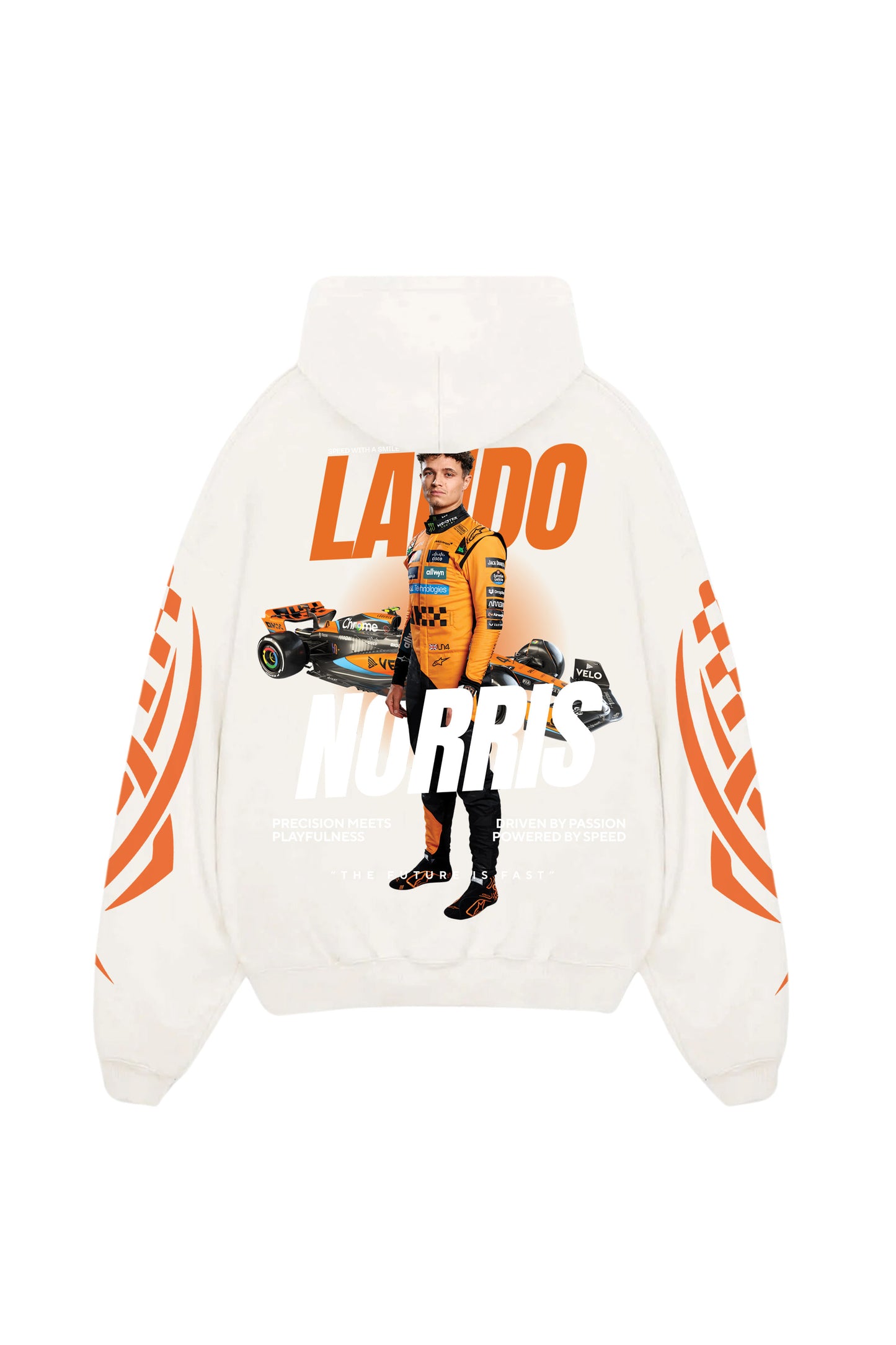 Lando Norris Designed Oversized Hoodie