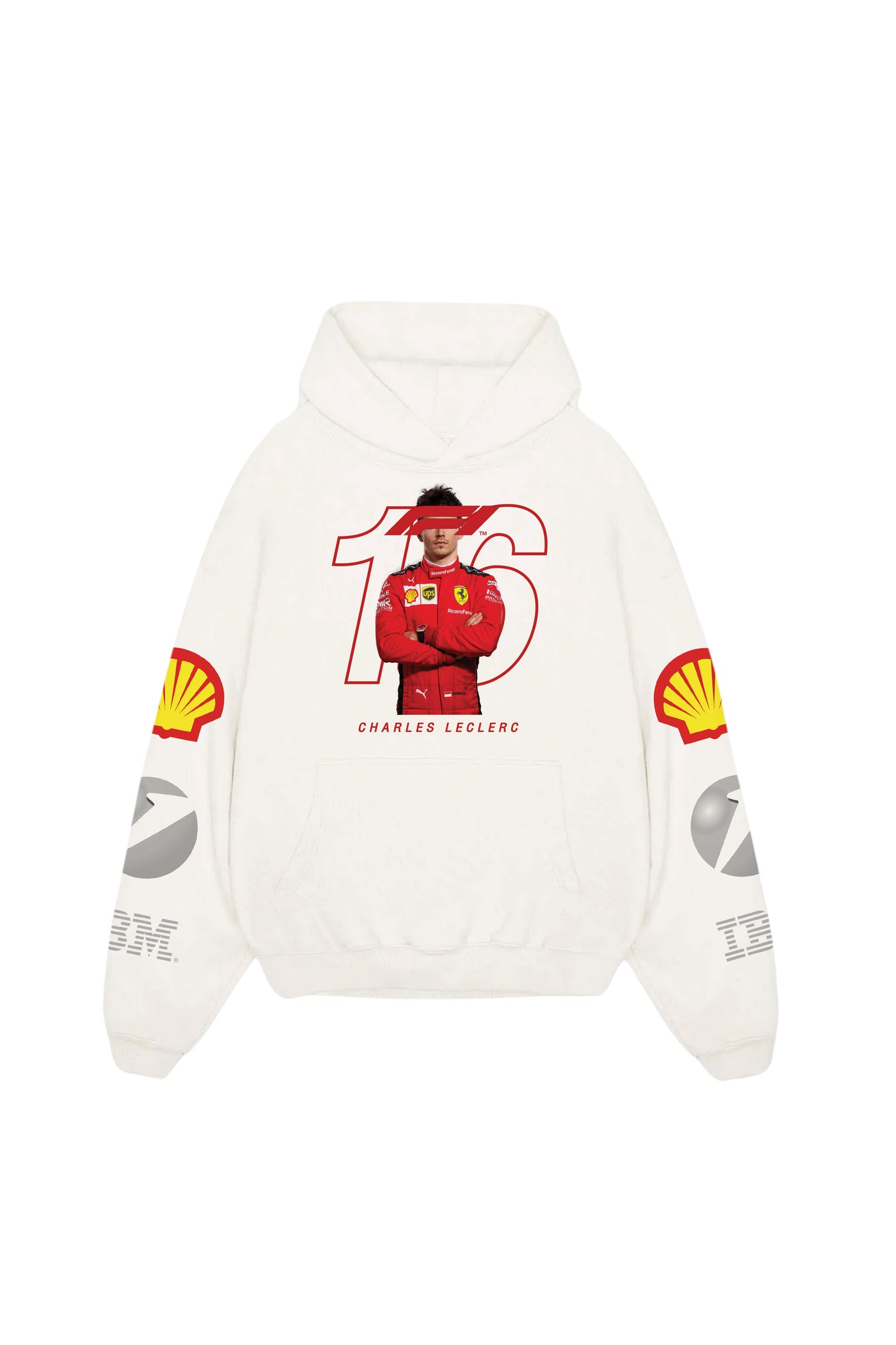 Charles Leclerc Designed Oversized Hoodie